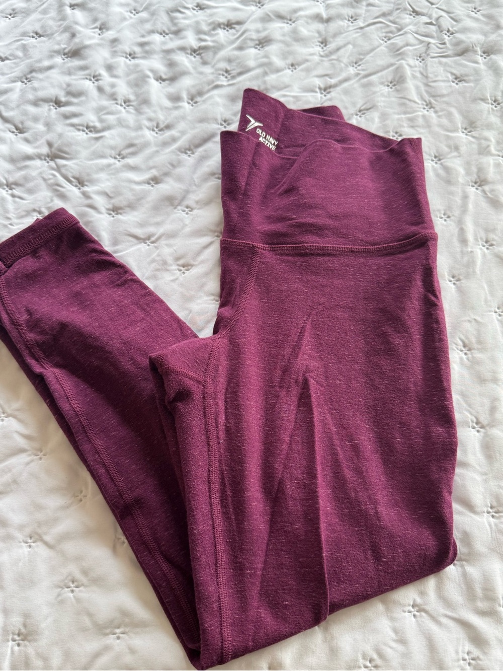 Old Navy Women's High-Rise Seamless Leggings - Plum